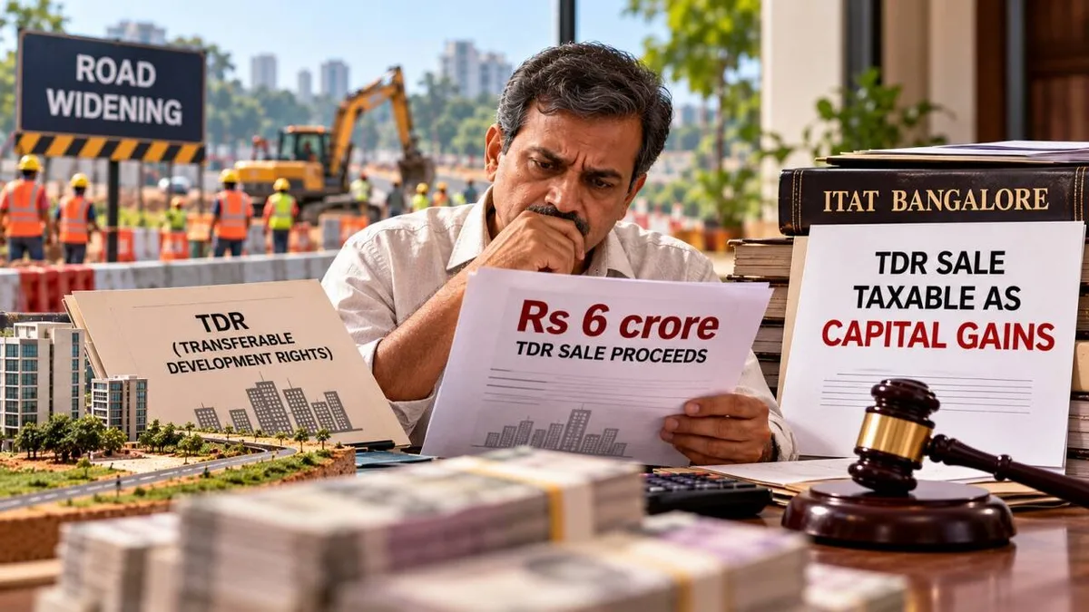 He gave land given for road, sold TDRs for Rs 6.02 crore; ITAT taxes capital gains