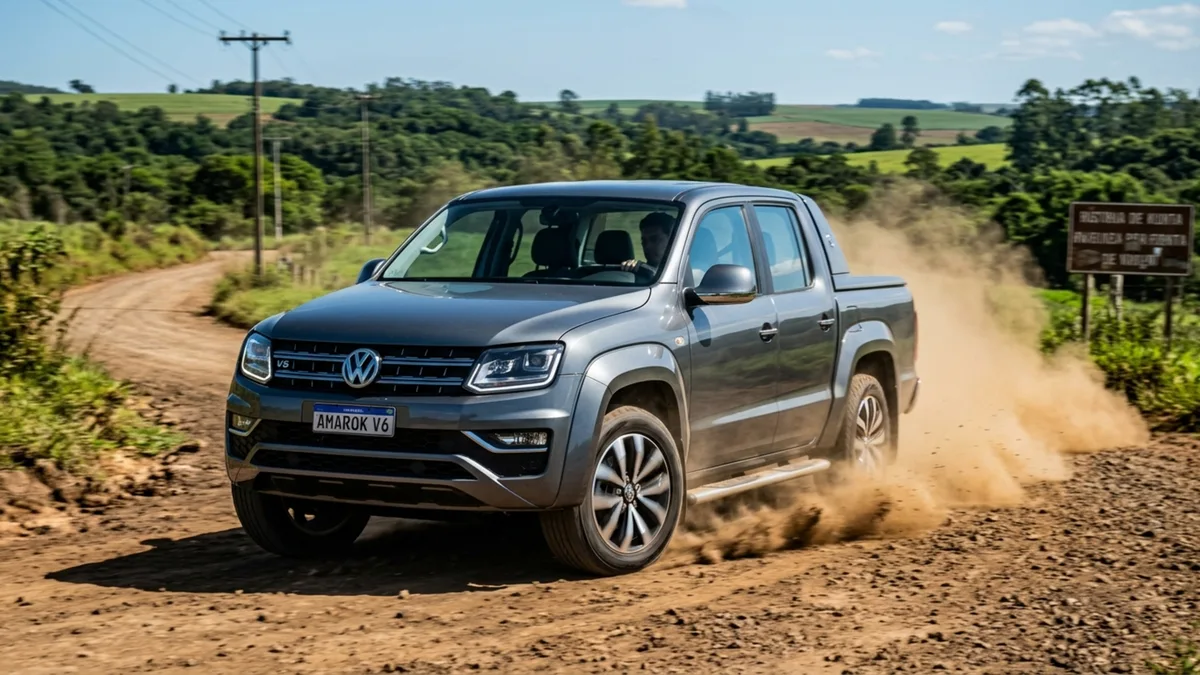 Picape com tração 4×4 libera 272 cv por 10 segundos e acelera de 0 a 100 km/h em apenas 8 segundos