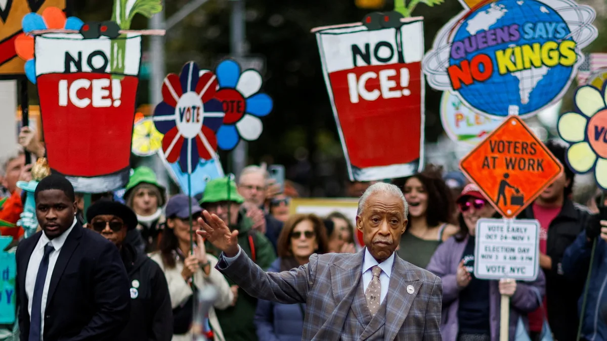 California ‘No Kings’ protests draw crowds in San Francisco, Los Angeles, Santa Barbara, San Diego and Santa Monica