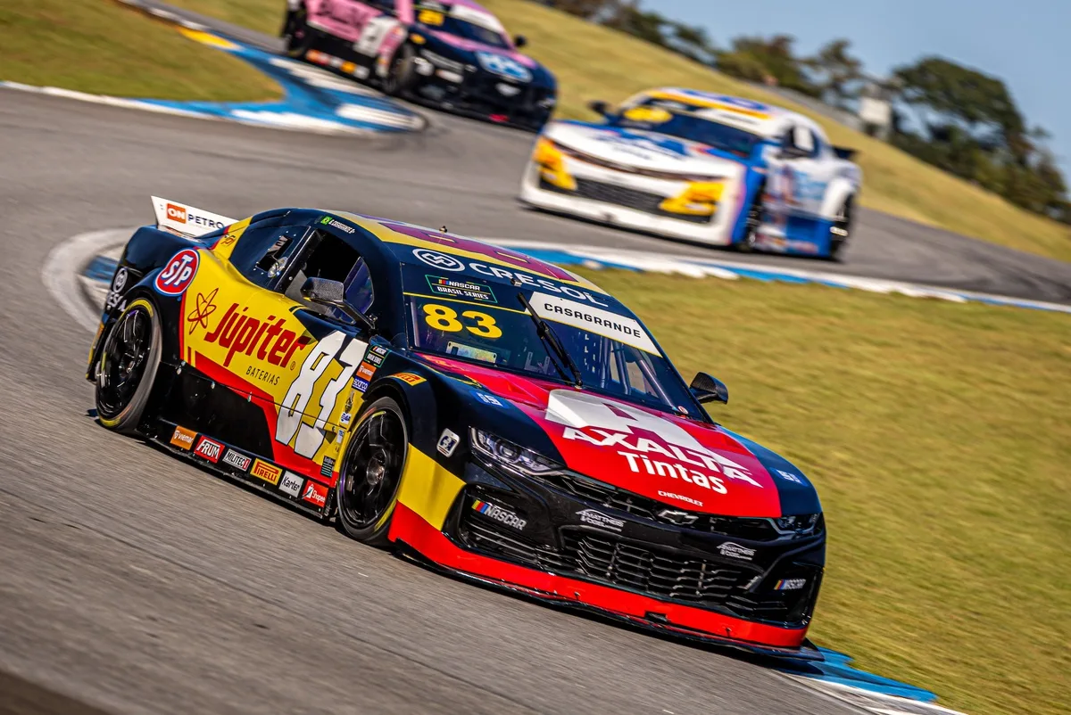 Gabriel Casagrande mira liderança da NASCAR Brasil em rodada dupla de Londrina