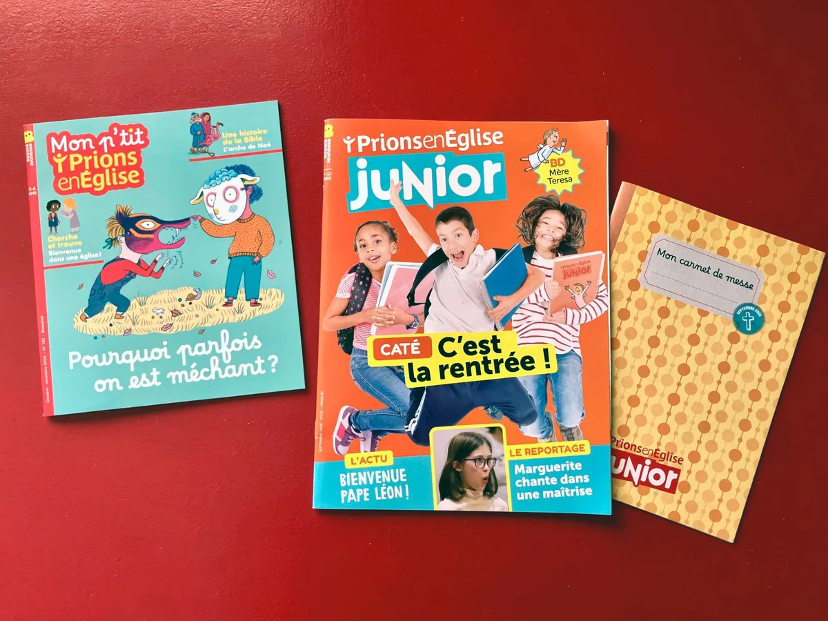 « Mon p’tit Prions en Église » et « Prions en Église junior » : deux nouveaux magazines pour parler de Dieu aux enfants