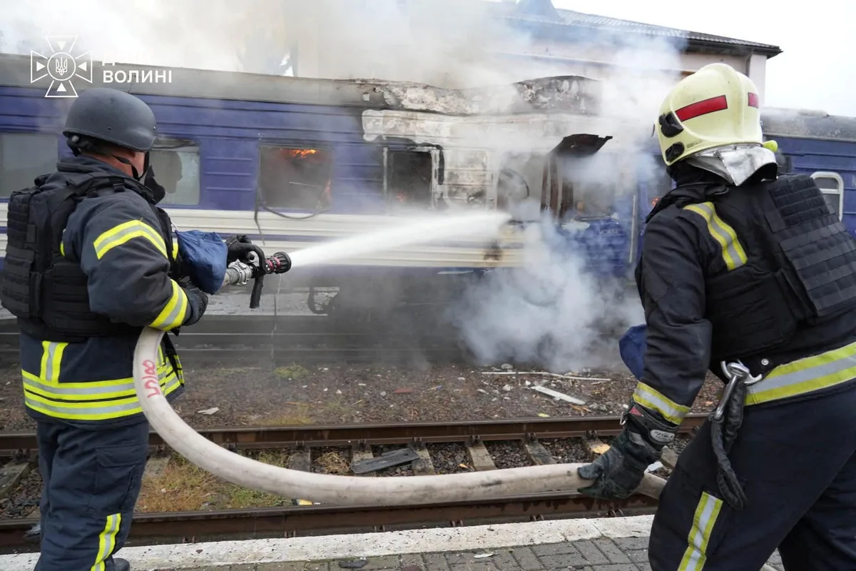 En touchant le train Varsovie-Kiev, les drones russes ciblent la dernière connexion de l’Ukraine avec le monde