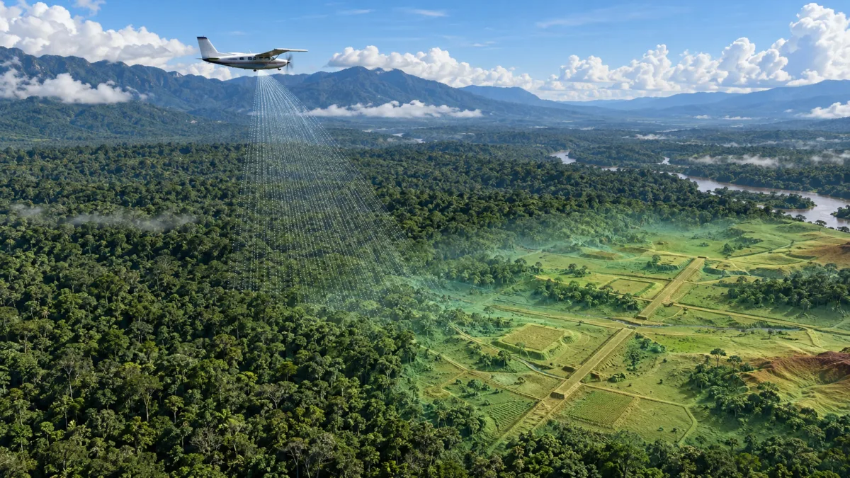 Arqueólogos usam lasers sobre a floresta e encontram estradas, praças e cidades escondidas sob a Amazônia