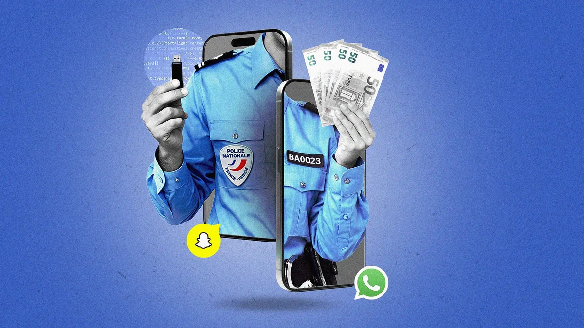 "La situation m'a dépassée" : quand des policiers vendent sur Snapchat des fichiers sensibles au grand banditisme