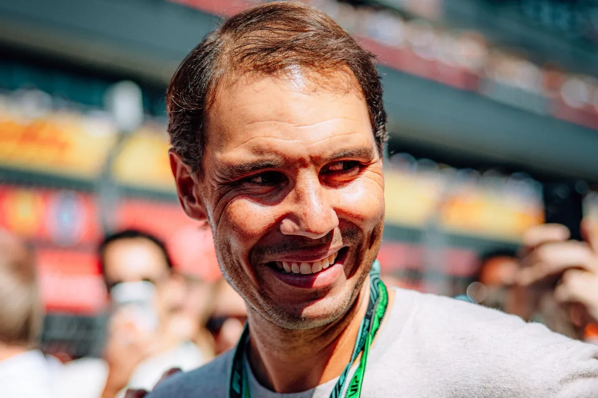 Nadal prestigia GP de F1 em Madri e elogia impacto do evento na Espanha