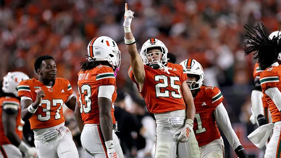 Week 7 AP Top 25 Poll features a complete shuffle after chaotic weekend, with Miami taking over the top spot