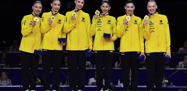 Com vaga nas Olimpíadas, ginástica rítmica planeja testar jovens e novo CT