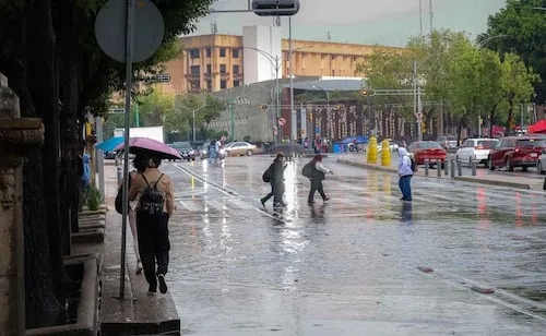 Activan alerta amarilla por lluvias fuertes en toda la CDMX; hay probabilidades de caída de granizo