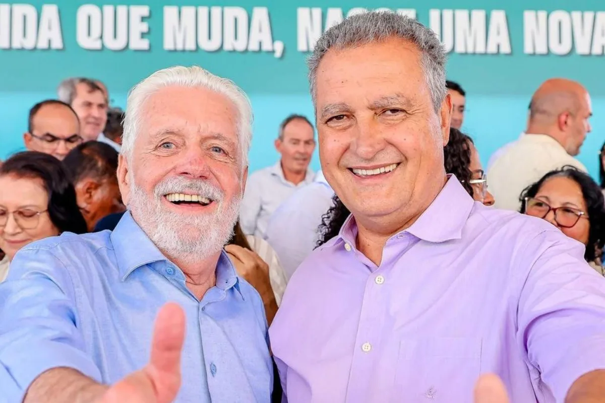 Rui Costa e Jaques Wagner celebram resultado da AtlasIntel/A TARDE