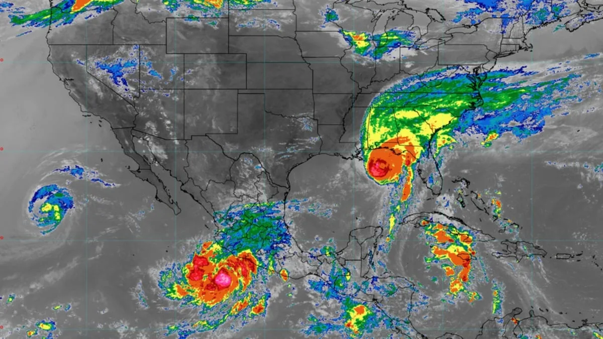 ‘Rachel’ toma segundo aire en el Pacífico: Entrará como tormenta a Baja California y se irá a EU