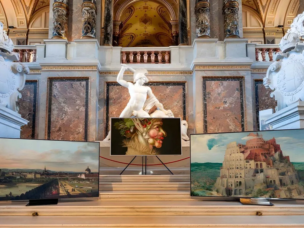 Tu tele Samsung ya puede mostrar obras de Vermeer, Klimt y Caravaggio cuando no estás viendo nada: hace alianza con el Museo de Viena