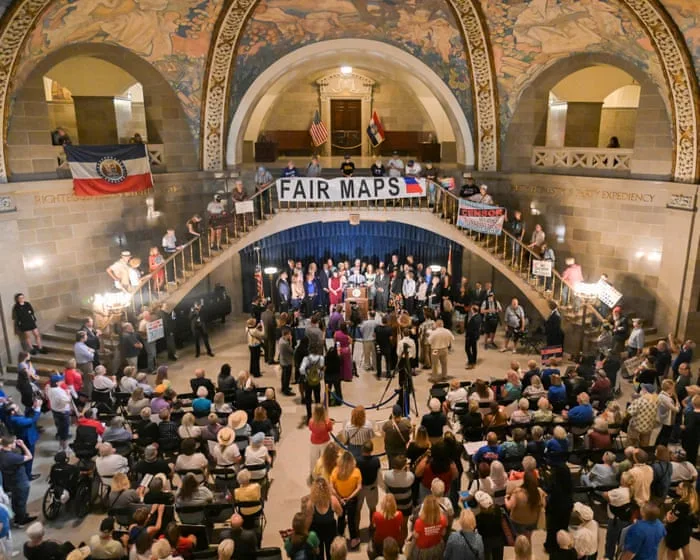 ‘Undistilled cheating’: Missouri voters furious in aftermath of Trump bid to rig electoral maps