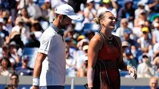 Golpe de realidad en el US Open: La pareja soñada de Djokovic y Sabalenka cae en primera ronda