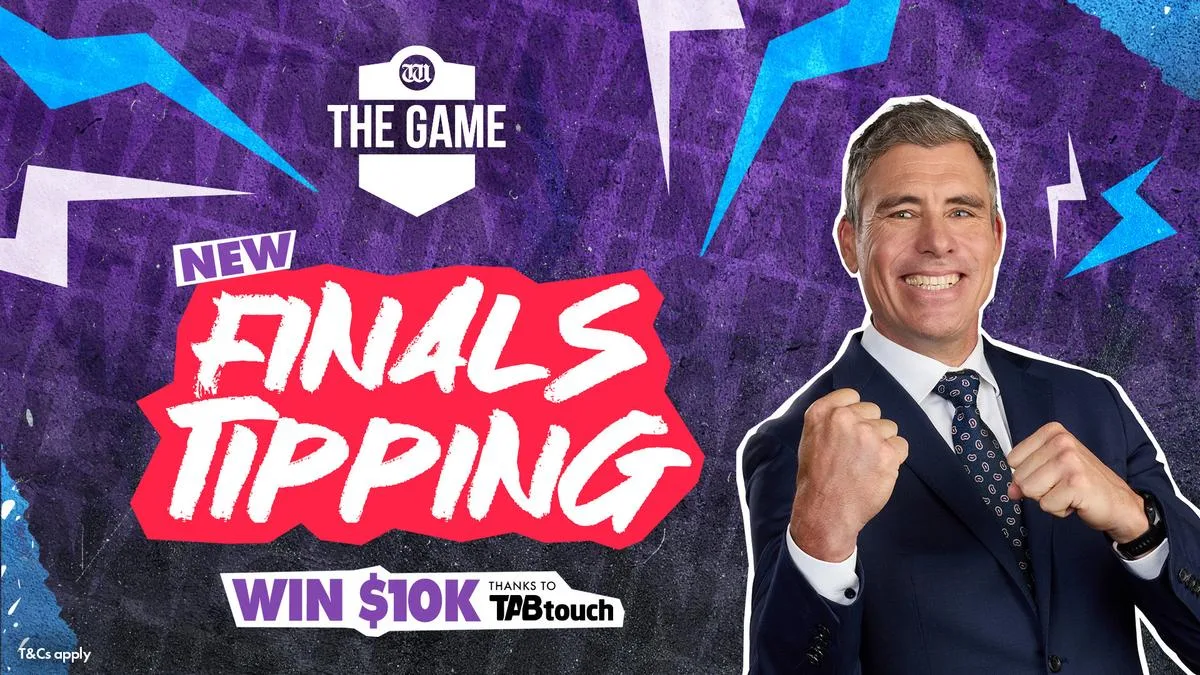 $10,000 CASH to be won with The Game Footy Finals Tipping