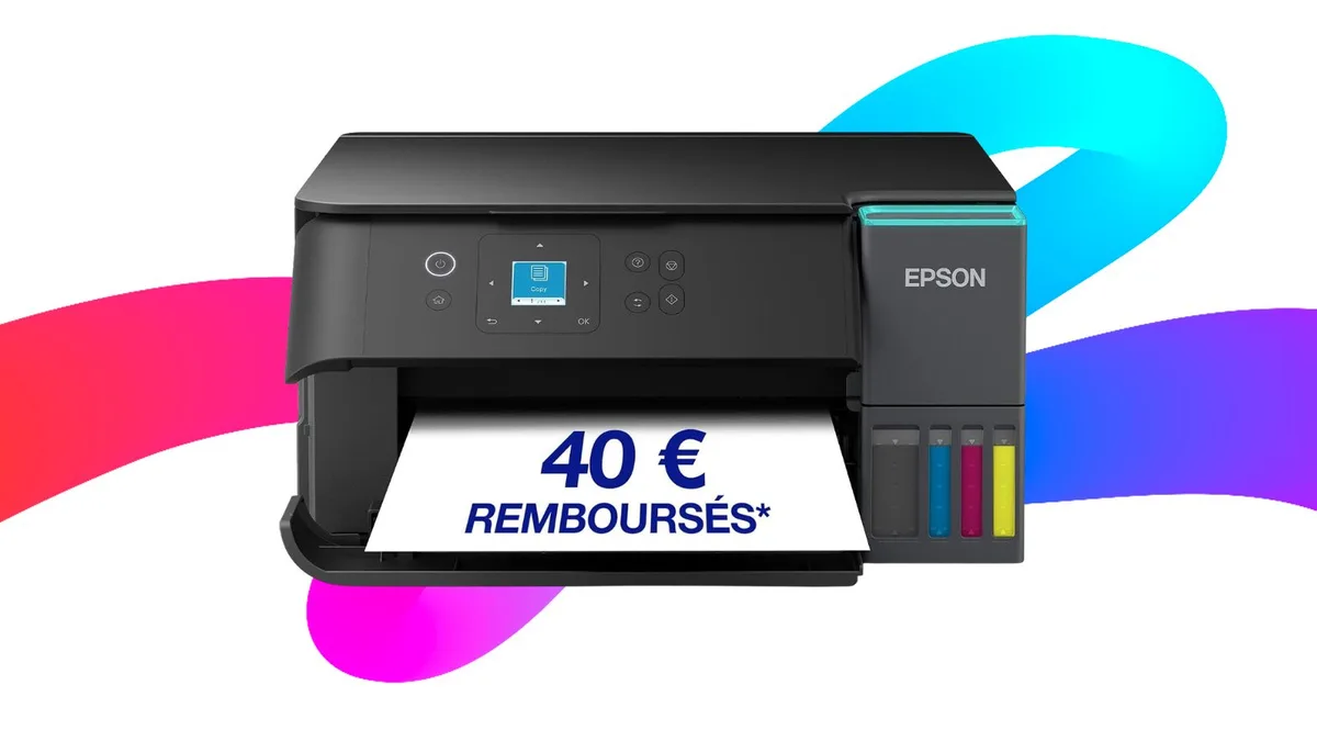 Cette réduction de 150€ sur l'Epson EcoTank ET-2955 permet de passer en douceur à une imprimante à réservoir