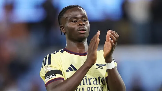 Saka earns Arsenal narrow victory at troubled Villa
