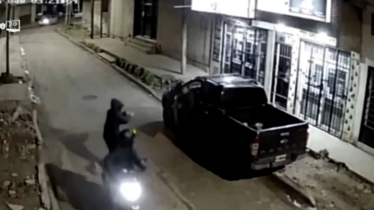 Bajaba de su 4x4 y lo asesinaron de un balazo: el video del brutal crimen de un contratista en Lomas de Zamora