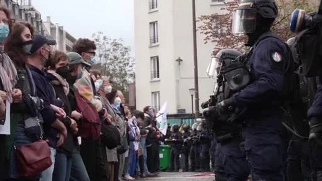 Schülerproteste in Frankreich dauern an - Auch Greta Thunberg dabei
