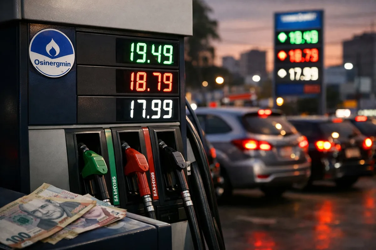 Precio del GNV, GLP, Diésel y gasolina en Perú para hoy, miércoles 26 de agosto de 2026