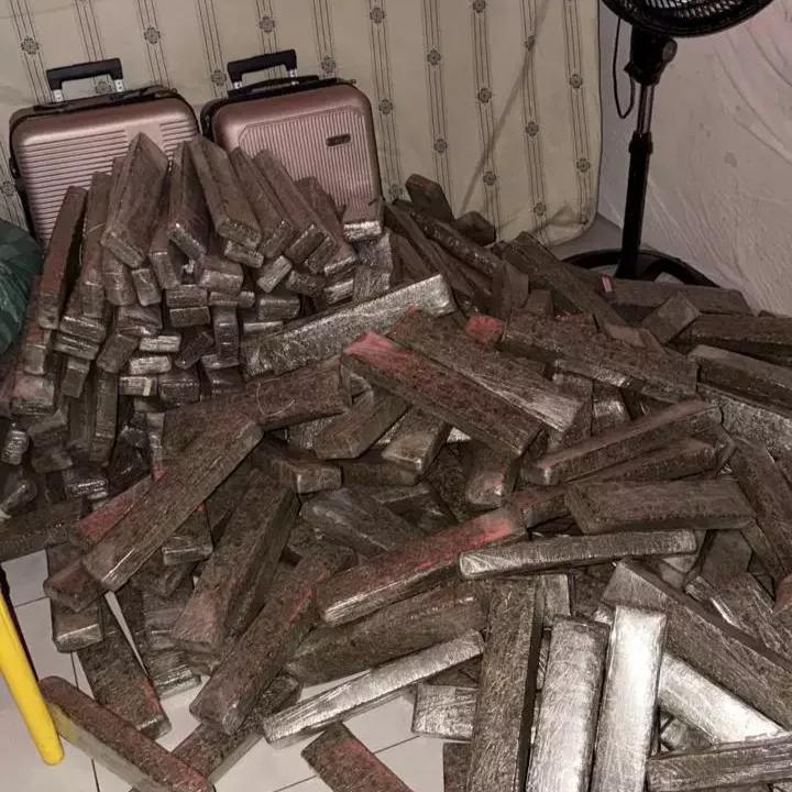 Casa é usada como depósito e polícia apreende 1,6 tonelada de maconha