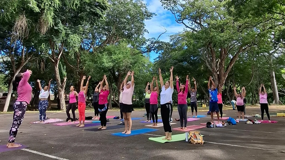 Yoga benéfico en Puerto Ordaz para apoyar a La Guaira