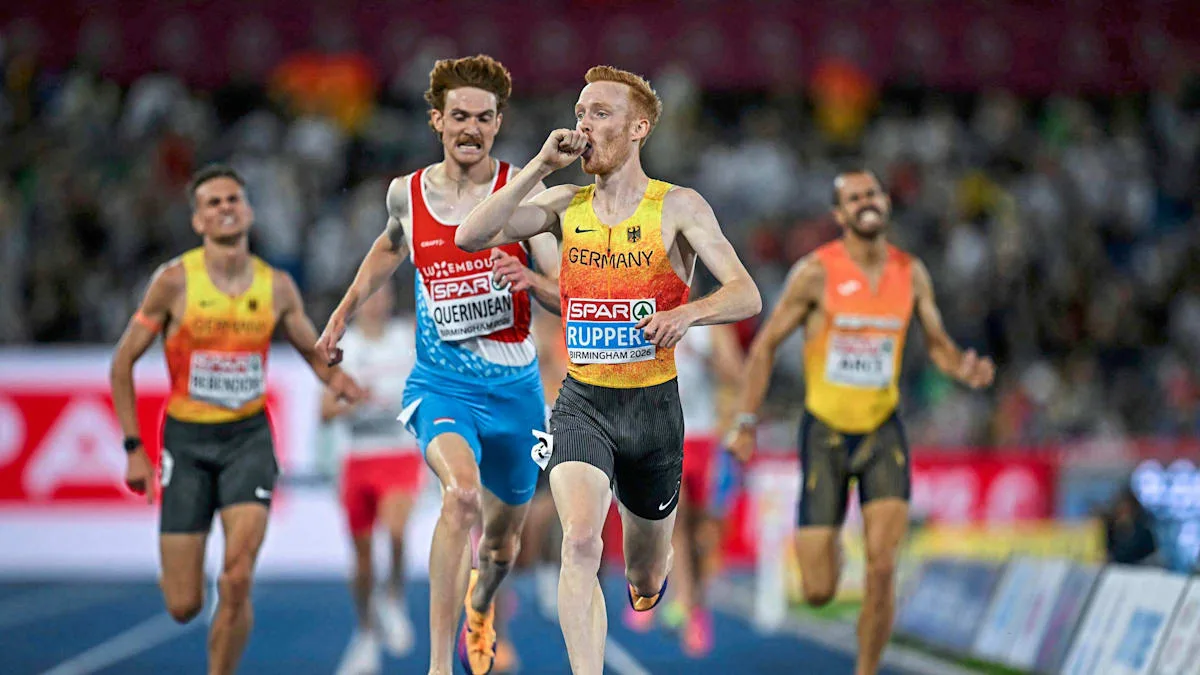 Hindernisläufer Ruppert triumphiert mit historischem EM-Gold