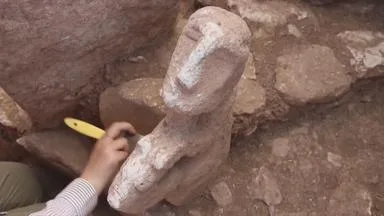 Figur aus der Steinzeit