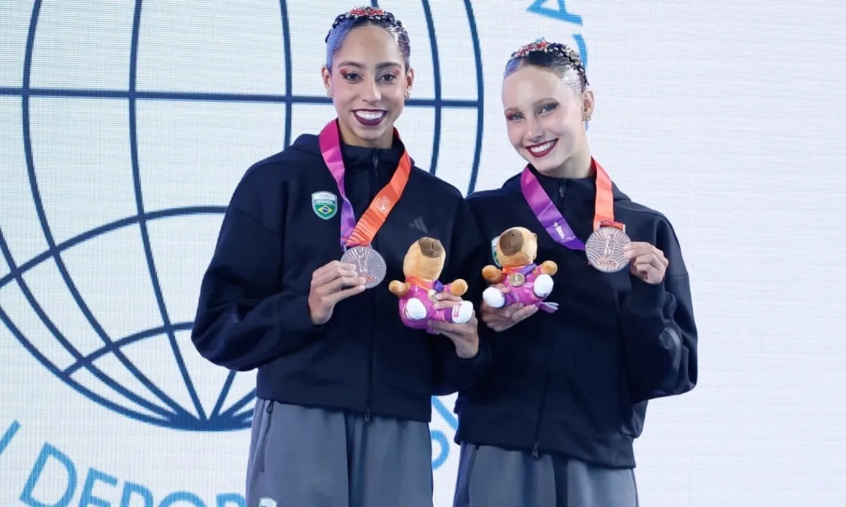 Após bronze no Sula, dueto sonha com fim de jejum em Jogos Olímpicos