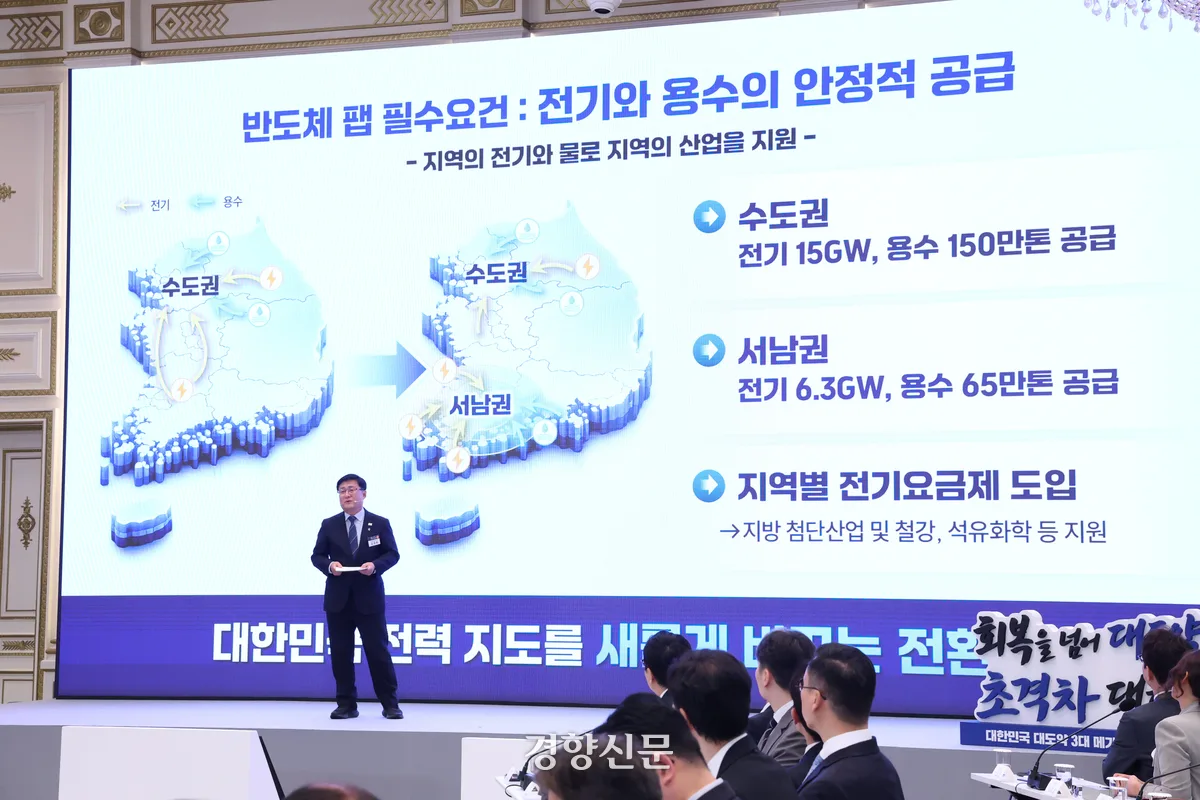 [2027 예산안]기후부 예산 역대 최대…‘메가프로젝트’ 전력·용수 공급에 2조원 투입
