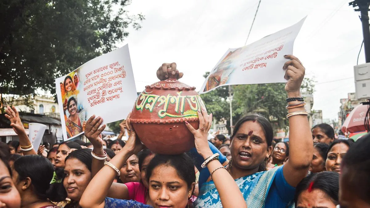 Annapurna Bhandar protests reach the doorsteps of BJP leaders in West Bengal