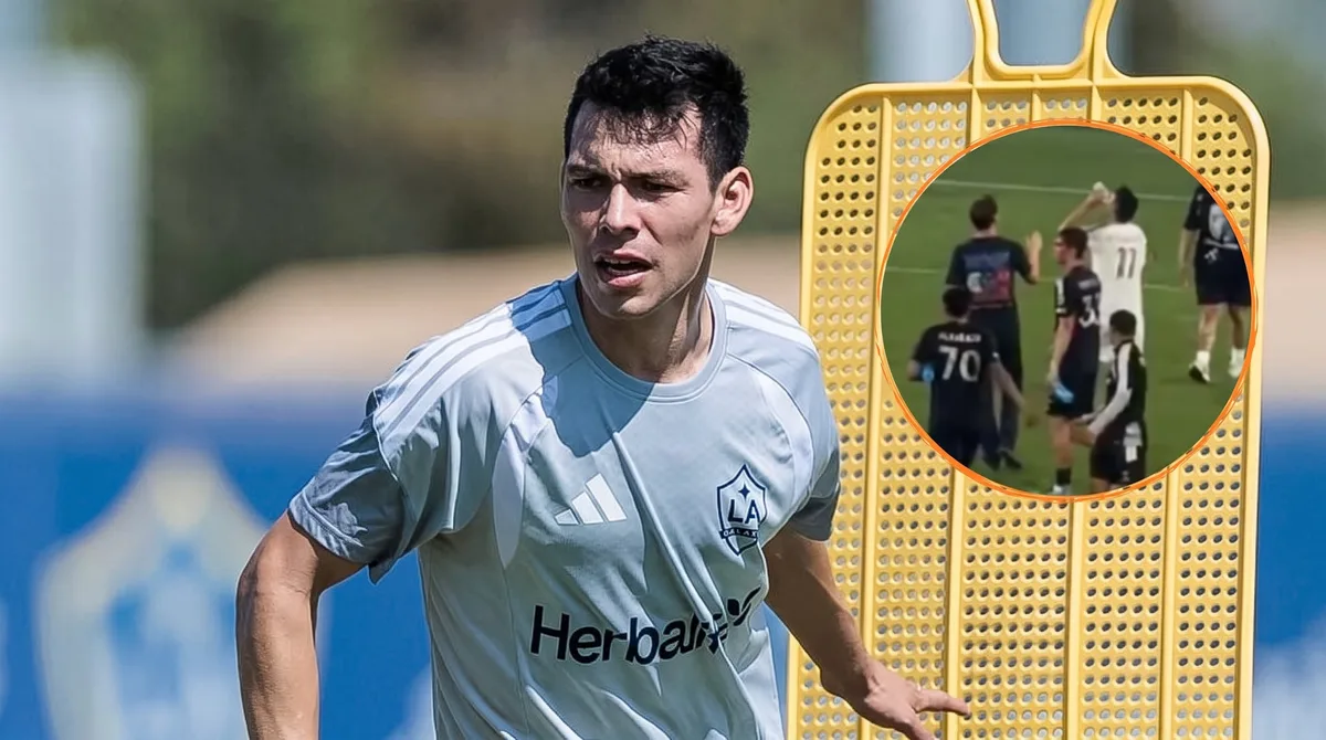 Chucky Lozano ignora saludo de su exentrenador de San Diego, Mikey Salas, en derrota del LA Galaxy