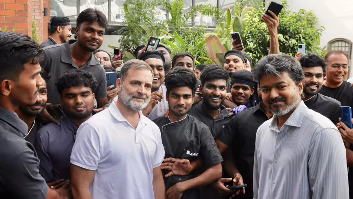 'Don't teach us Tamil pride': DMK hits out at Rahul Gandhi over Hindi event title
