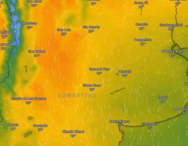 Hay alerta amarilla por nevadas y vientos para este miércoles 16 de septiembre: las provincias afectadas