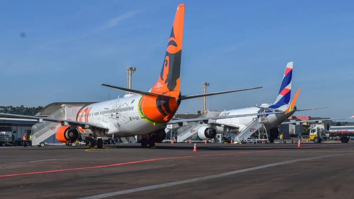 Aeroporto de Chapecó ganha novos voos e muda rotina de quem viaja de SC para SP