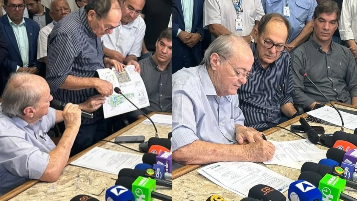Prefeito de Teresina assina licitações para construção de nova ponte, planetário e compra de 100 ônibus