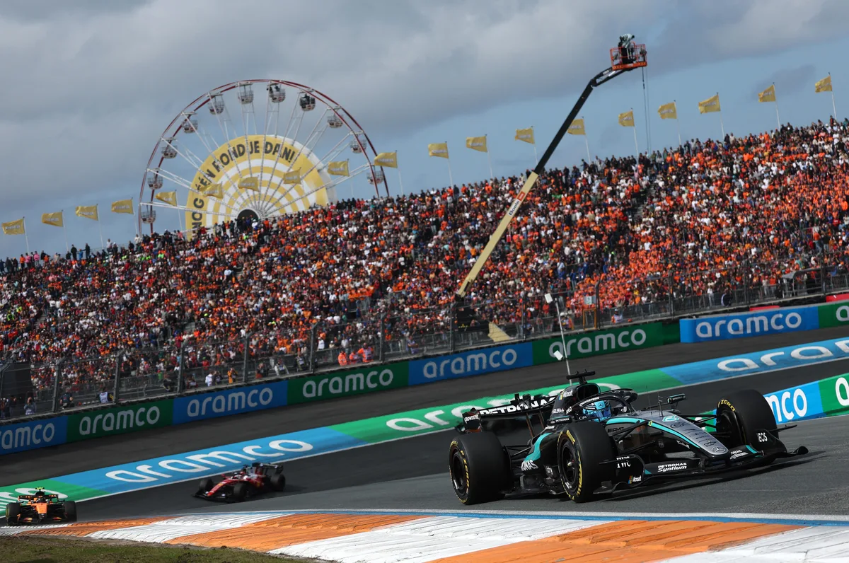 GP da Holanda: Russell vence corrida sprint, e Bortoleto é nono