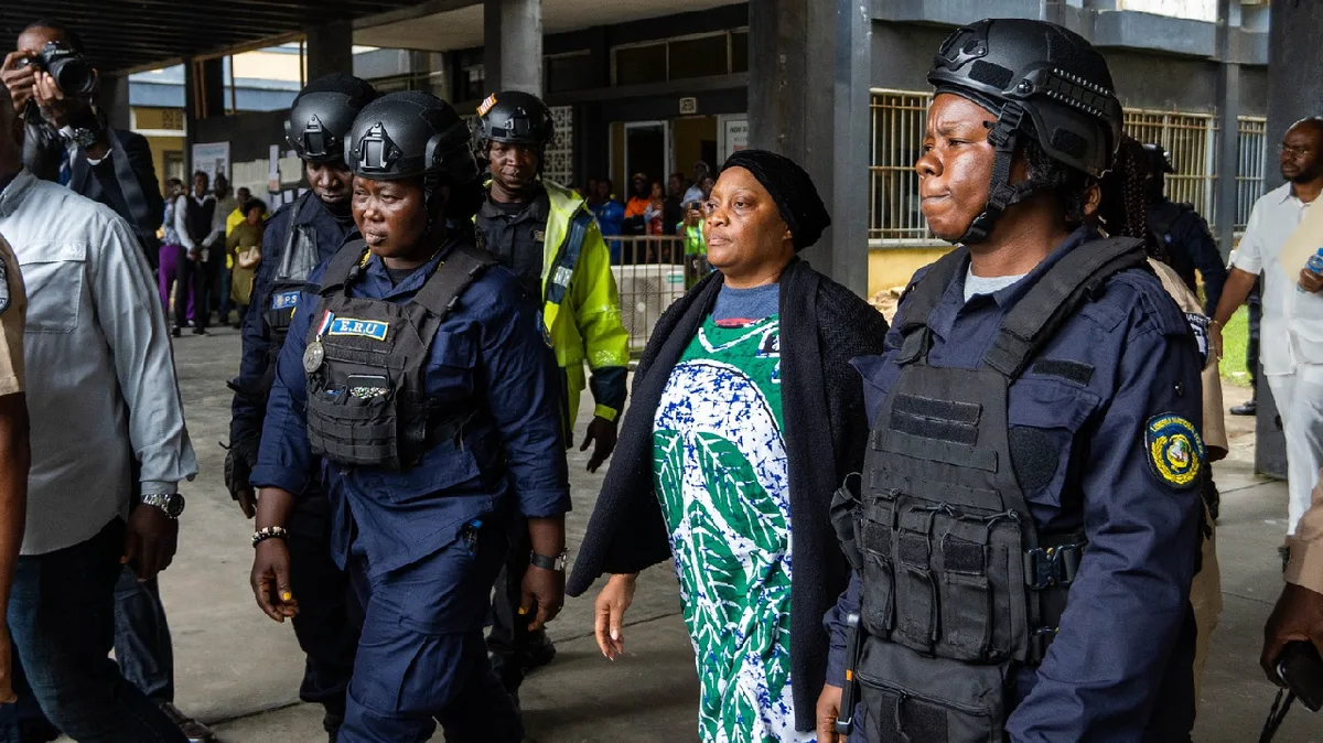Former Liberian VP released from jail pending trial