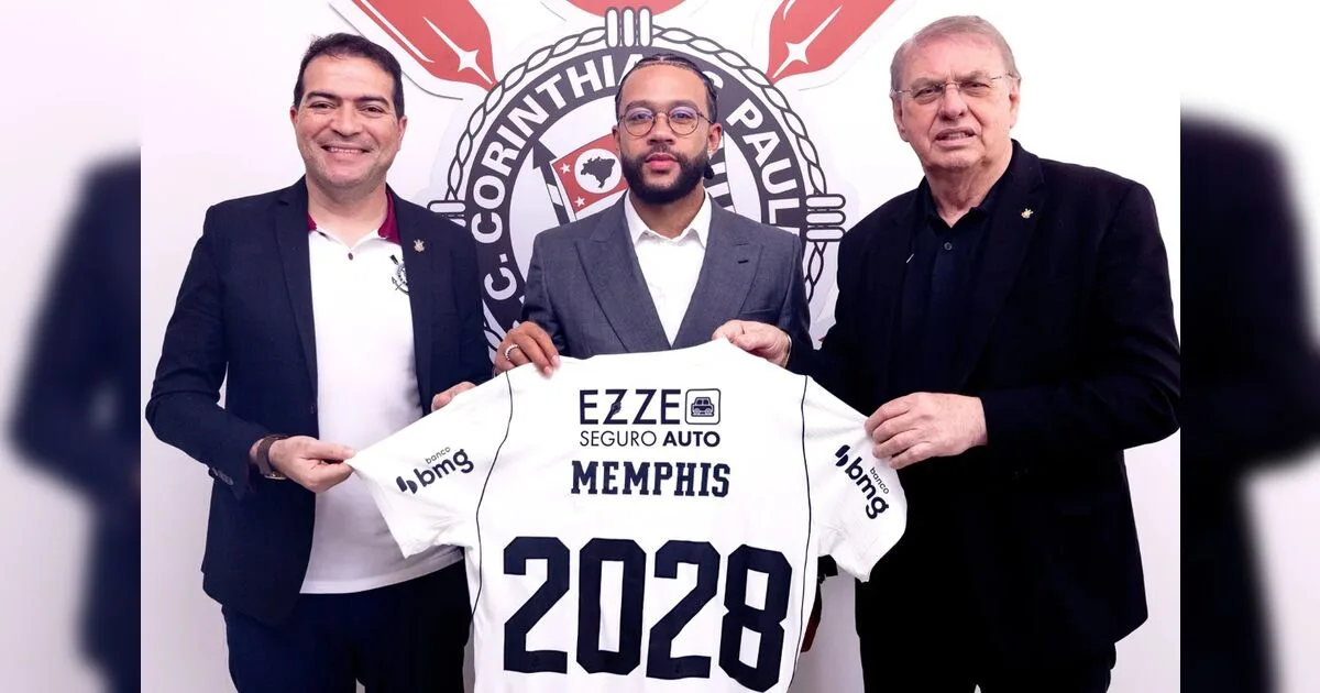 Corinthians oficializa renovação de contrato com Memphis Depay até junho de 2028