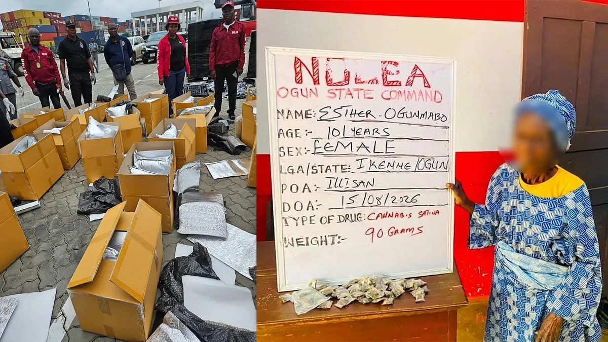 Nigeriana de 101 anos detida por vender canábis
