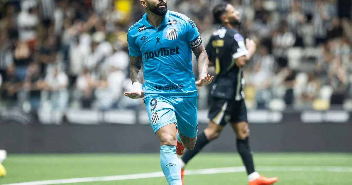Gabigol desabafa após vitória do Santos