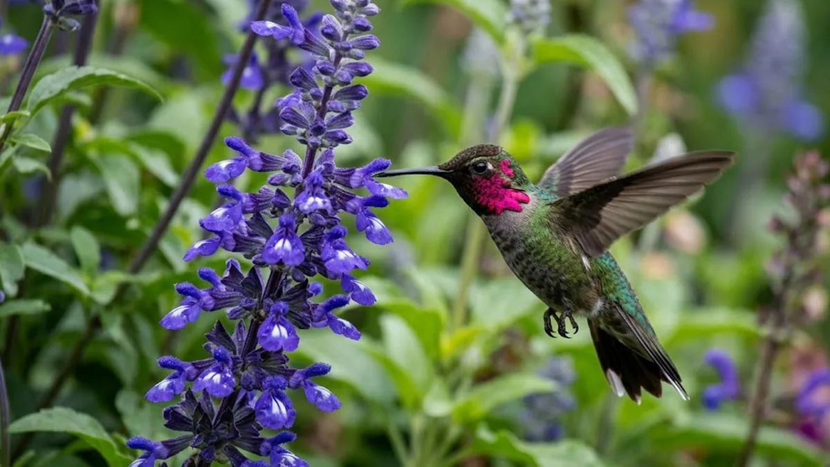 Atrae colibríes y mide hasta 2 metros: la planta que llena de color cualquier jardín y puede plantarse en primavera