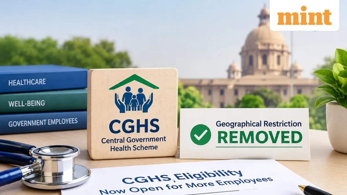 CGHS eligibility rules changed: Central govt employees outside covered areas can now opt for CGHS