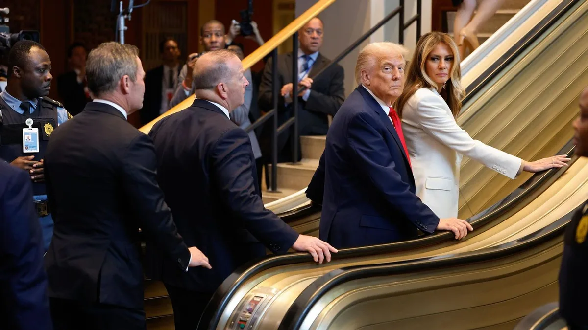 Nach Sabotage-Vorwurf: UN checkt Rolltreppe wegen Donald Trump doppelt und dreifach
