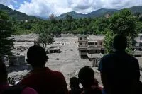 Deslizamento forma novo lago perto da fronteira entre China e Nepal