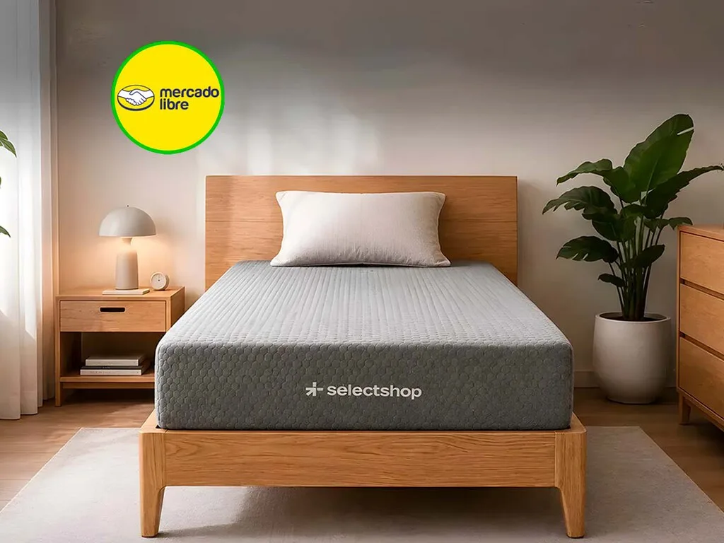 Colchón con tecnología Memory Foam, ergonómico y firme. Ahora mismo tiene el mejor precio para un colchón