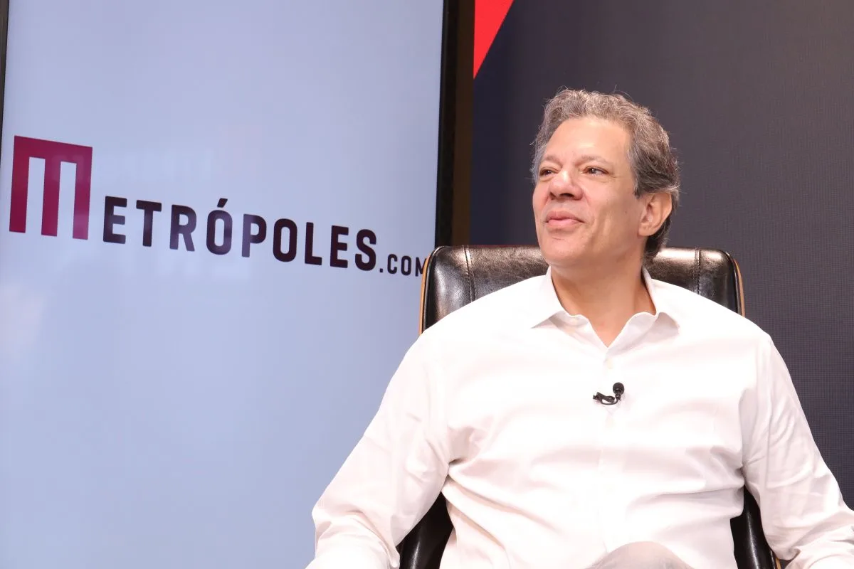 Fernando Haddad (PT) é sabatinado pelo Metrópoles. Acompanhe ao vivo