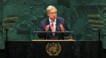 Guterres: "O direito internacional foi descartado. As divisões geopolíticas aprofundaram-se"