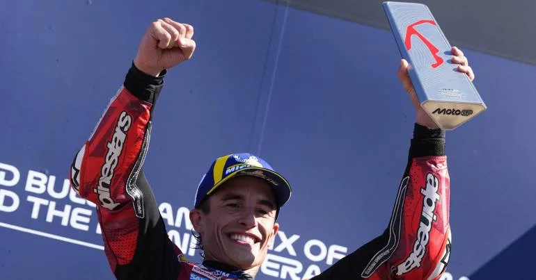 Marc Márquez na liderança do campeonato