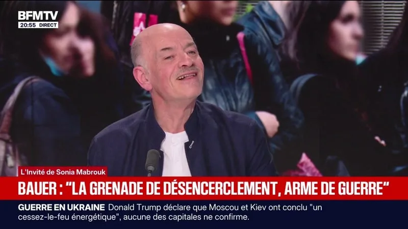 Grenade de désencerclement: "Tout le monde sait qu'il faut se débarrasser de cet outil qui ne sert que pour les insurrections", explique Alain Bauer, professeur émérite de criminologie