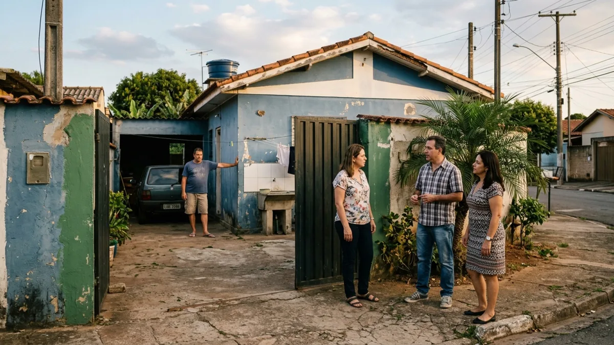 Quatro irmãos herdam a única casa dos pais, deixam um deles morando sozinho por 15 anos e quando decidem vender descobrem que ele pode tentar ficar com todo o imóvel